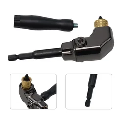 90 Degree Right Angle Drill Attachment Impact Driver Drill Bit Corner Adapter Metal Body Drill Adapter With Detachable Handle