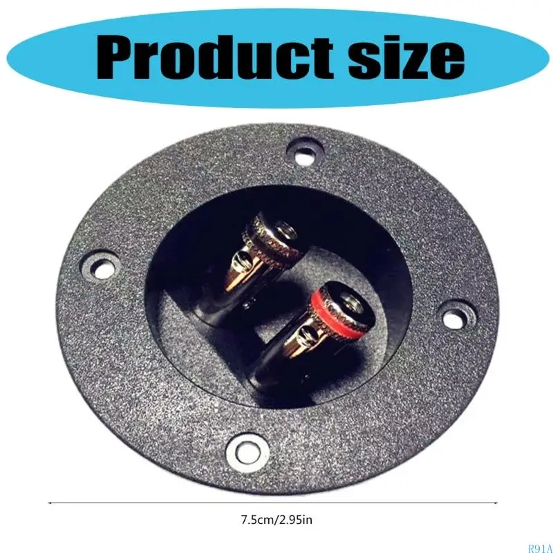 Pinzetto per altoparlanti a 2 R91A, pannello per scatola da giunzione per autoveratici per le auto a tazze per