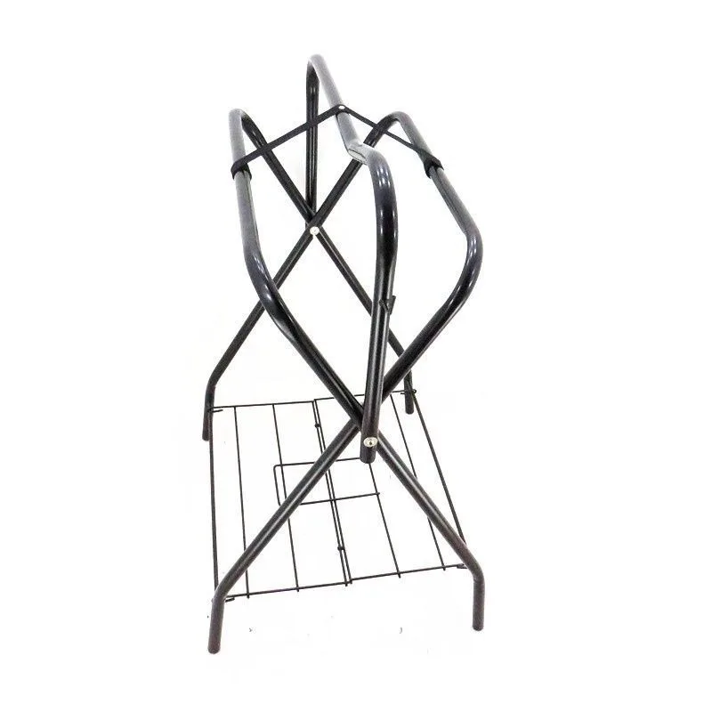 

Saddle rack, harness, full iron pipe frame cover, movable folding display stand.