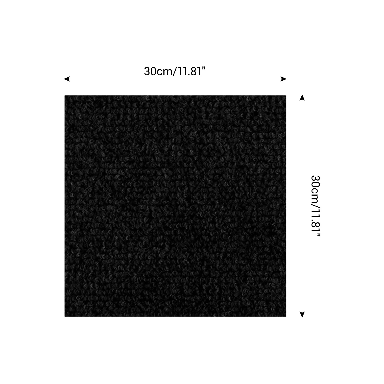 10PCS Self Adhesive Carpet Tile Easy Peel Stick soundproof Office Carpet Floor Carpet floor sticker splicing square mat