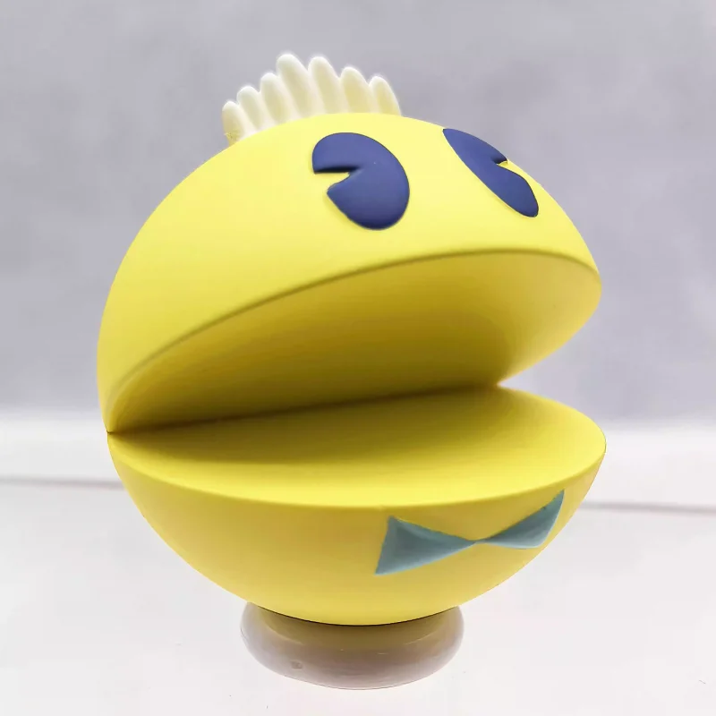 بانداي الأصلي باك مان سانريو مرحبا كيتي شبح الشكل لطيف مكتب صغير ديكور أنيمي تحصيل لعبة هدية مزخرفة لمحبي