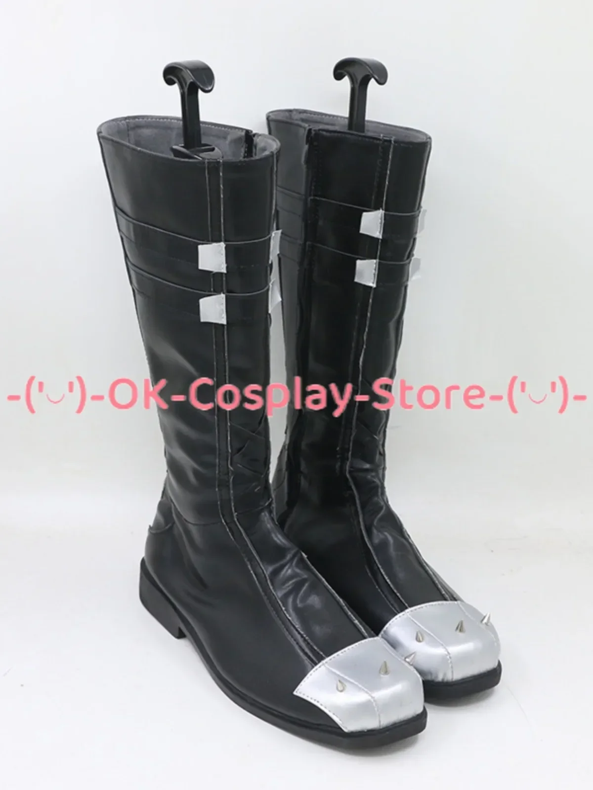 [Personnalisé] VALORANT violation Cosplay chaussures Anime jeu de rôle accessoire de déguisement Halloween carnaval fête de vacances bottes en cuir PU