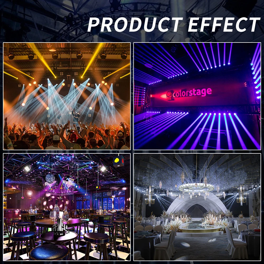 8 Ogen Rgb Stage Effect Bar Verlichting Bewegende Hoofd Professionele Verlichting Voor Dj Disco Bruiloft Projector Wash Spot Dmx Control