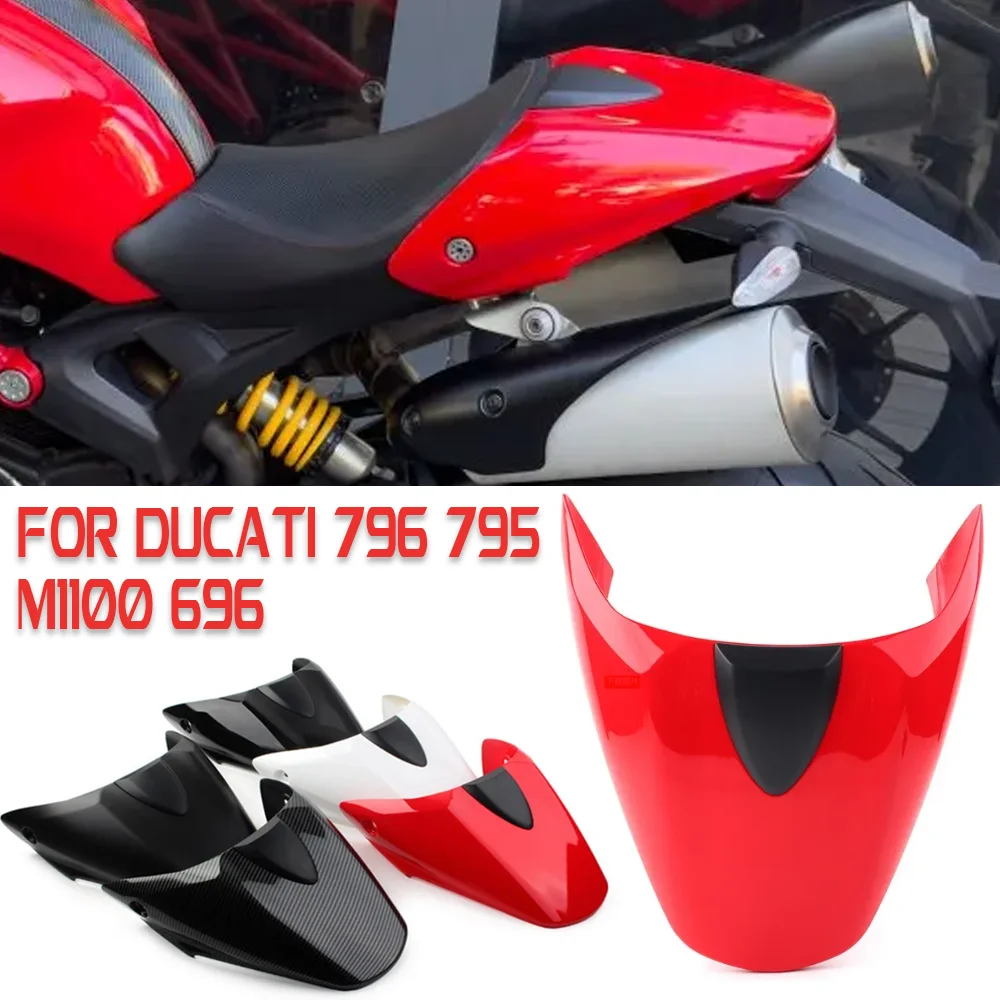 

For Ducati Monster 696 795 796 2008-2014 / 1100 1100S 2009-2011 Motorcycle Rear Passenger Cowl Seat Back Cover Fairing Part