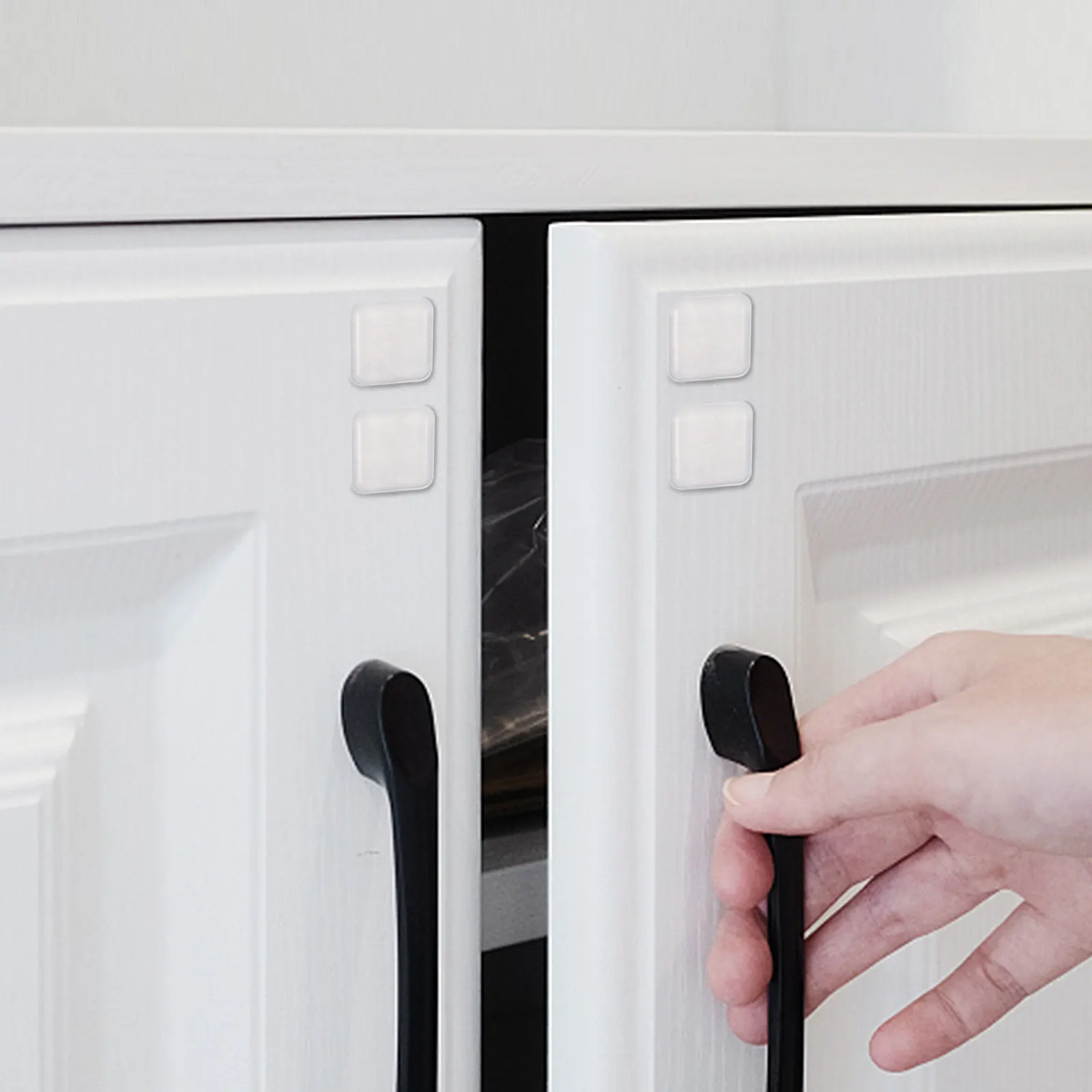 

54 шт. Прозрачные силиконовые бамперы для дверей, клейкие накладки для мебели, защита от царапин, амортизаторы для ящиков, шкафов, дверей