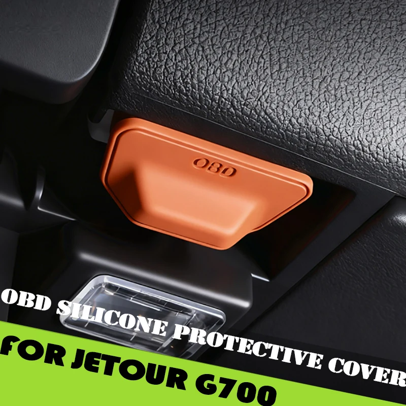 Car OBD Interface Protective Cover Fit for JETOUR G700 2025 2026 Modified Car Computer Diagnostic Interface Dust Cover