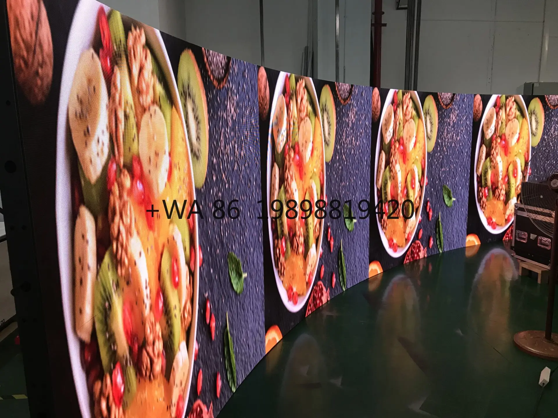 Special Shape Flexible LED Display P2.5 Curved LED Screen HD P2.5 Shop Advertising Curve Led Video Wall customize