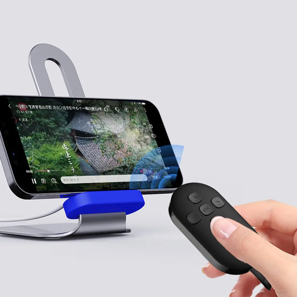 Bluetooth Remote Controller For Wireless Phone Photos Supports Photo Taking And Video Recording