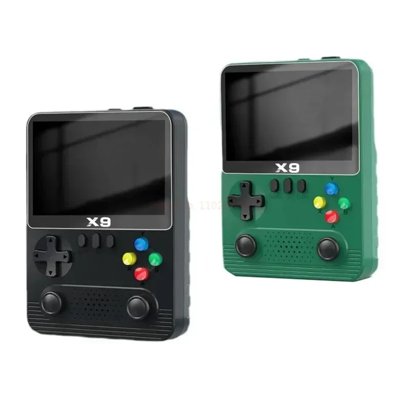 

AA84 X9 Handheld Game Console 10000+Games 3.5 Inch Dual Players 2000 Mah For GBA GBC NES For 11 Kinds Of Simulators Easy To Use