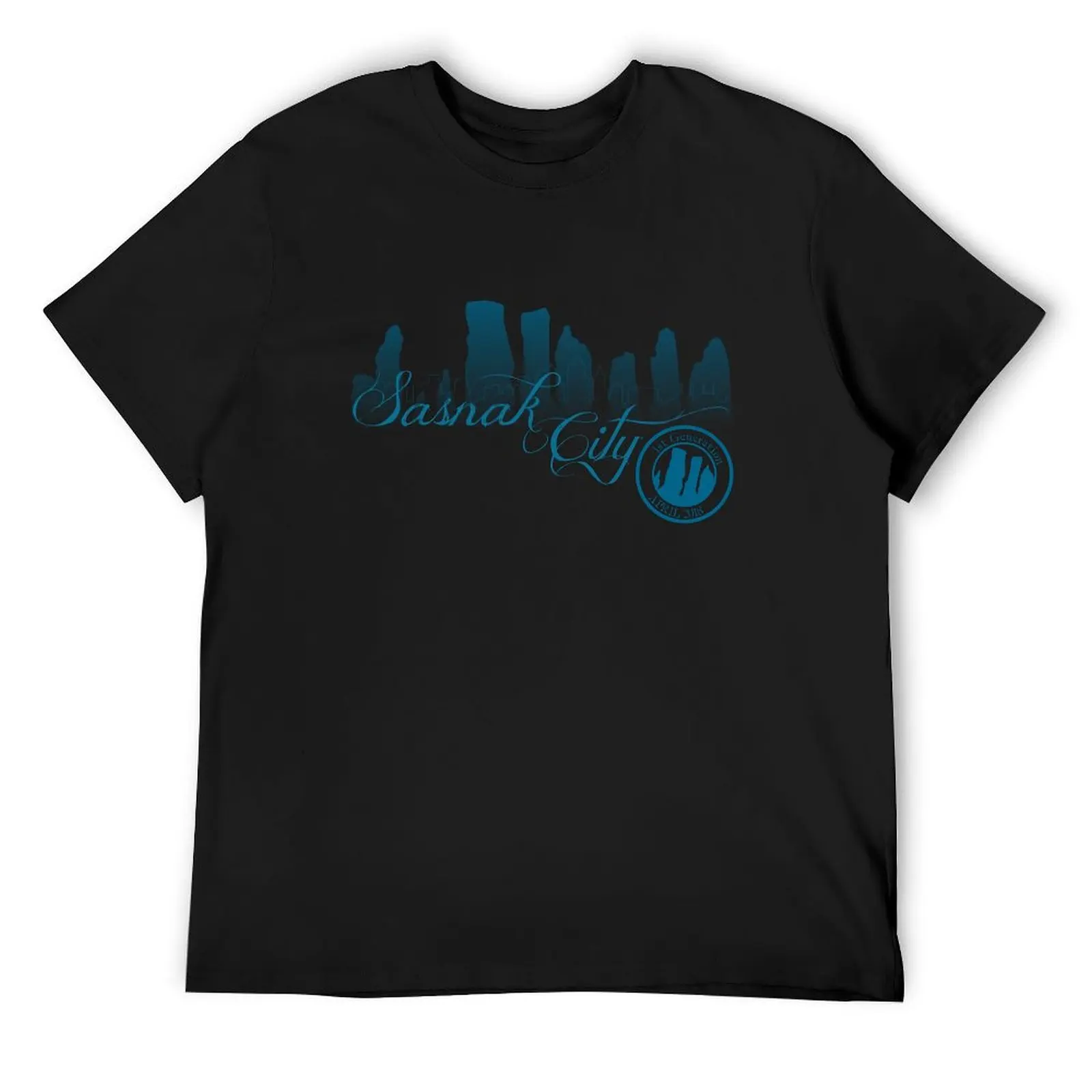 

Sasnak City 1st Generation Shirt T-Shirt T-shirts oversize baggy shirts customs graphics big and tall t shirts for men