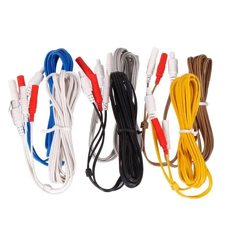 6pcs Hwato SDZ-II Electronic Acupuncture Instrument Output Lead Wire Electro-acupuncture Device Accessory - view 2