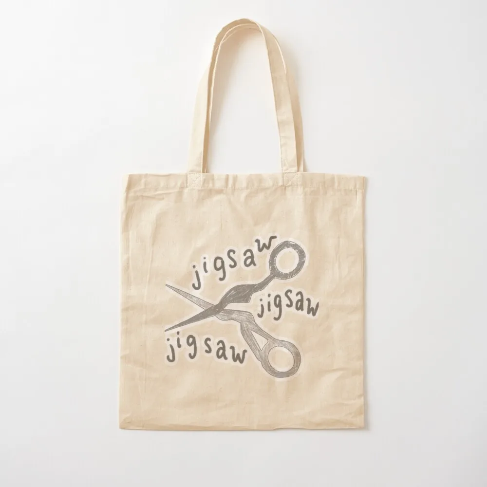 arte de quebra-cabeça cinza conan (em preto) sacola