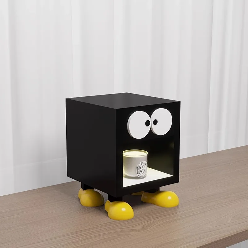 Creative big eyes aromatherapy briquettes wax melting lamp bedroom study light luxury fragrance night