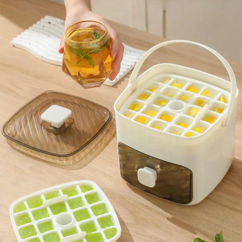 

Double-layer 48grids Ice Cube Mould Food-grade Large-capacity Ice Maker Easy To Release Highly Suitable for Summer Celebrations