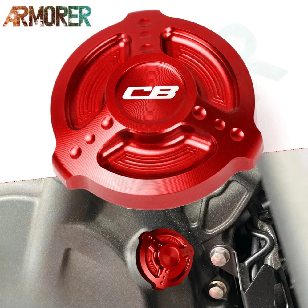 

Motorcycle For Honda CB250F CB250F CB400X CB400F CB500X CB500F CB650R CB650F CB1000R CB1100 Engine Oil Filter Cover Oil Plug Cap