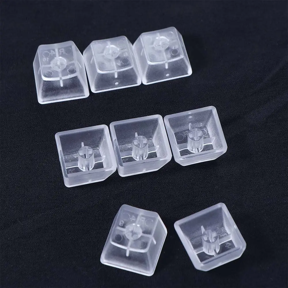 Quality Office R4/R3/R2/R1 10Pcs Cherry Switches Matte Cherry Gateron Backlit Keycaps Transparent Mechanical keyboard Keycaps