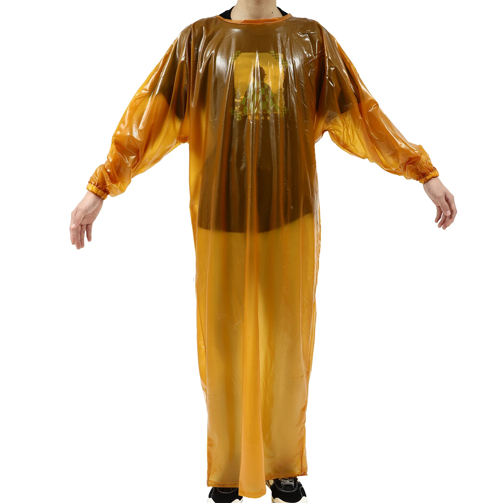 Waterproof Work Clothes Elastic Smock Overalls for Men Set Acid-resistant Apron Slaughter House Pvc Splash-proof