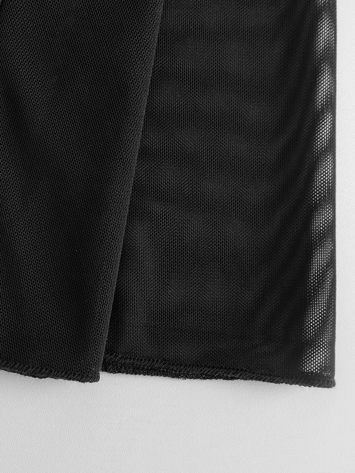 Pantaloni svasati slim neri a vita alta da donna eleganti Pantaloni da pendolare casual con design in pizzo moda primavera estate