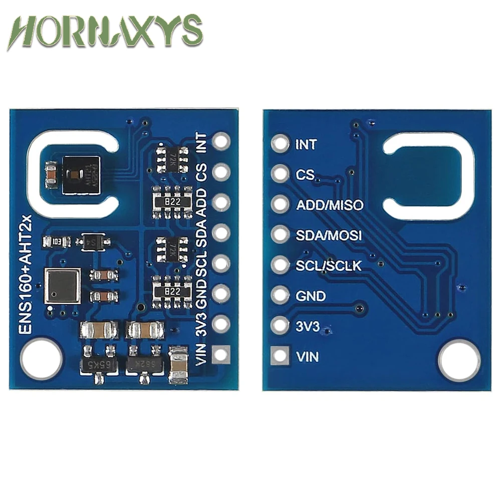 ENS160+AHT21 CARBON Dioxide CO2 eCO2 TVOC Air Quality And Temperature And Humidity Sensor Replace CCS811 For Arduino