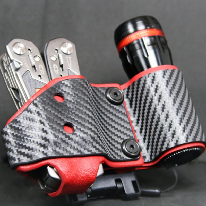 10 أحجام من ألياف الكربون غير اللامعة من نسيج قطني طويل KYDEX لوح حراري من البلاستيك الحراري K لوحة مادة غمد سكين مصنوعة يدويًا