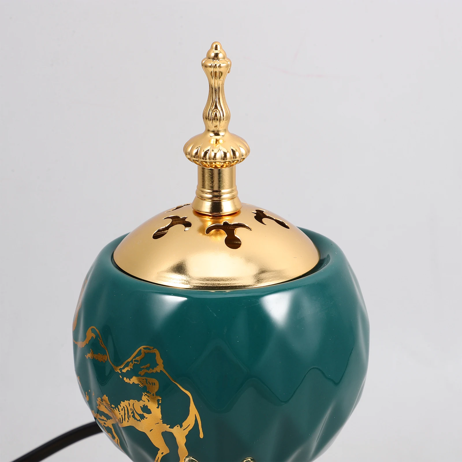 

Plug-in Incense Burner Bakhoor Electric Censer Insence Ceramic Aromatherapy Stove Small