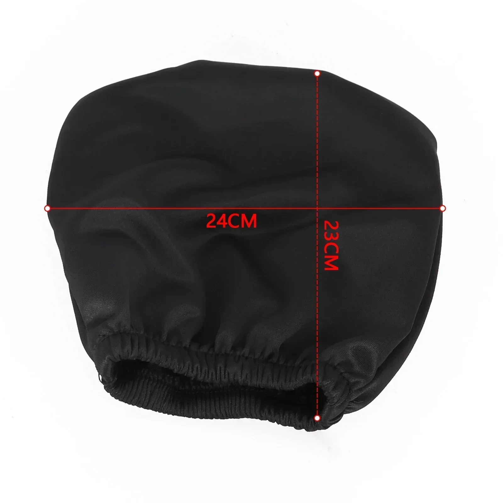 

1pcs Black Premium Cloth Headrest Cover For Car, Truck, SUV, Auto Fit Parts Interior Accessories Black