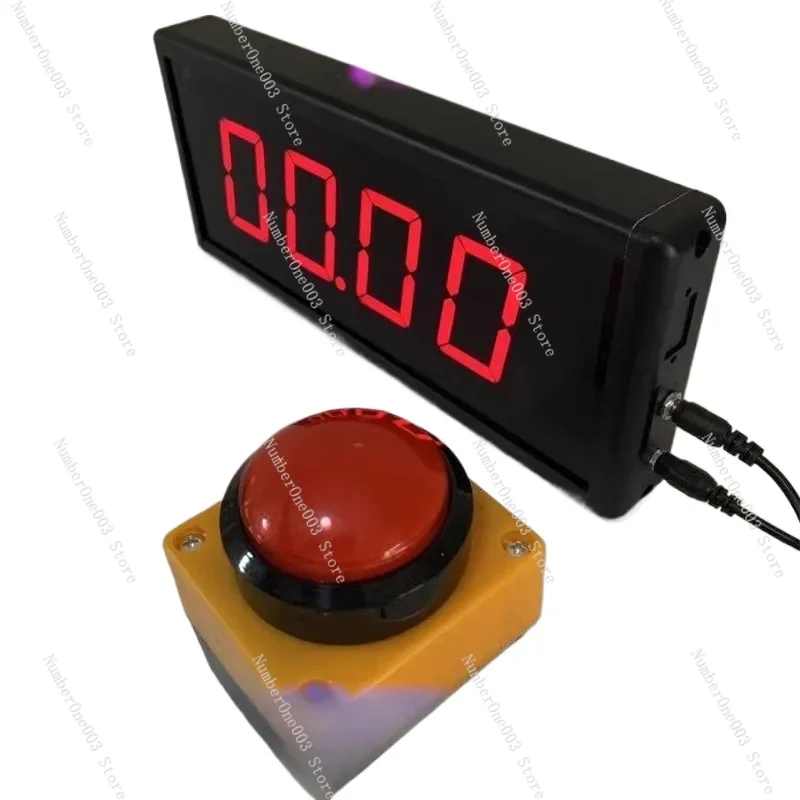 Multipurpose LED Digital Timer - Rechargeable Wrist Stopwatch Countdown Counter For Competitions, Training, Speech