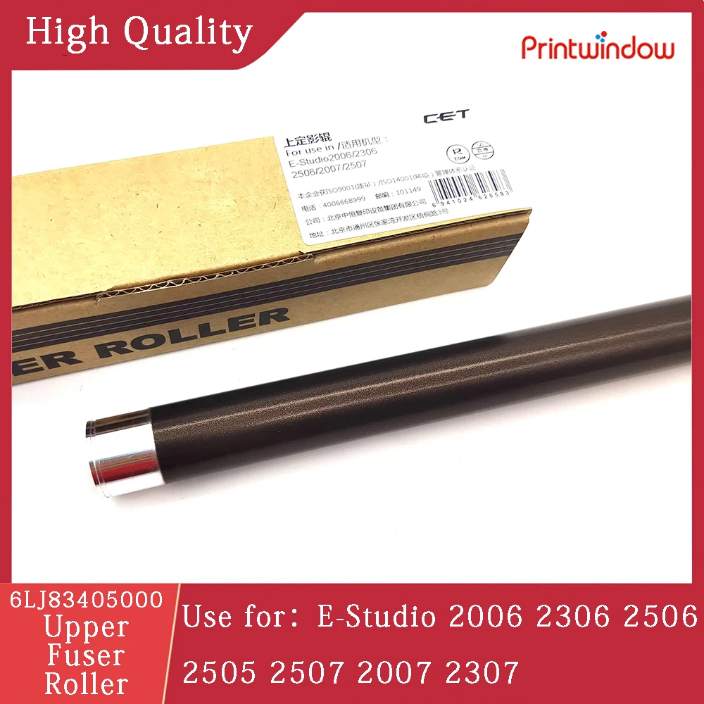 6LJ83405000 CET High Quality Upper Fuser Roller for Toshiba E-Studio 2006 2306 2506 2505 2507 2007 2307 Heat Roller CET7403