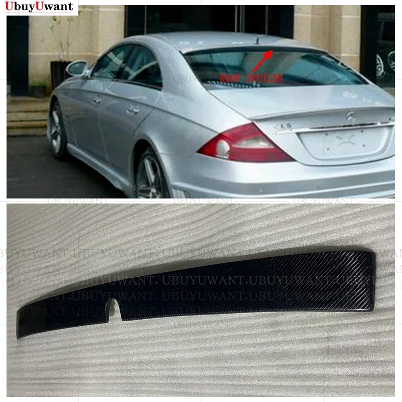 UBUYUWANT Roof Spoiler For W219 Car Tail Wing Lip Spoiler For 2004 - 2011 CLS Class W219 CLS300 CLS350 CLS400 CLS450 CLS63 AM G