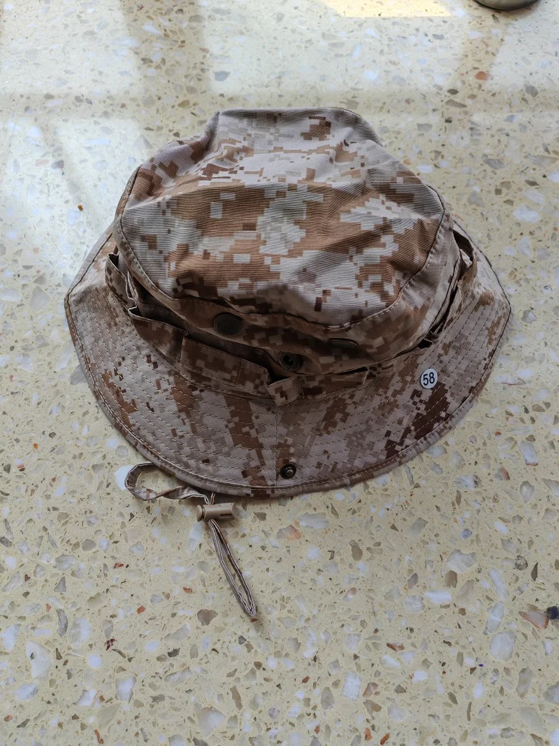 Sombrero para el sol táctico transpirable impermeable algodón nailon - imagen 4