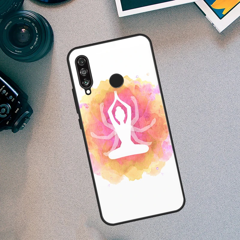 Capa de design Yoga Om Namaste Mandala, capa para Huawei Nova Y91 Y90 Y70 Y61 Y60 5T 11i 8i 3i P20 P40 P30 Lite 9 10 SE 11 Pro