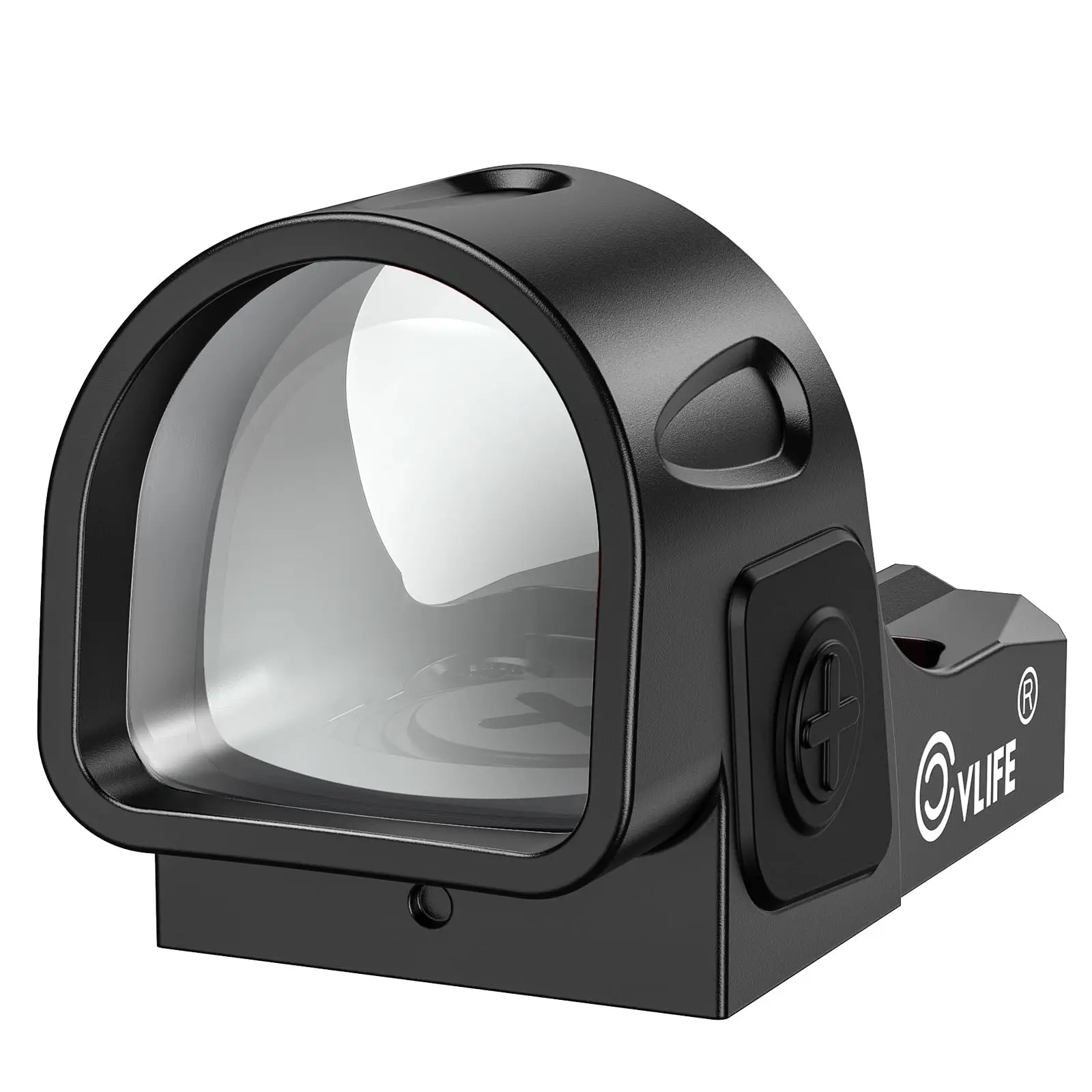 CVLIFE Green Dot Sight 3 MOA Dot & 32 MOA Circle Motion Awake Reflex Optic for Full-Size Pistols with Adapter for MOS/Picatinny