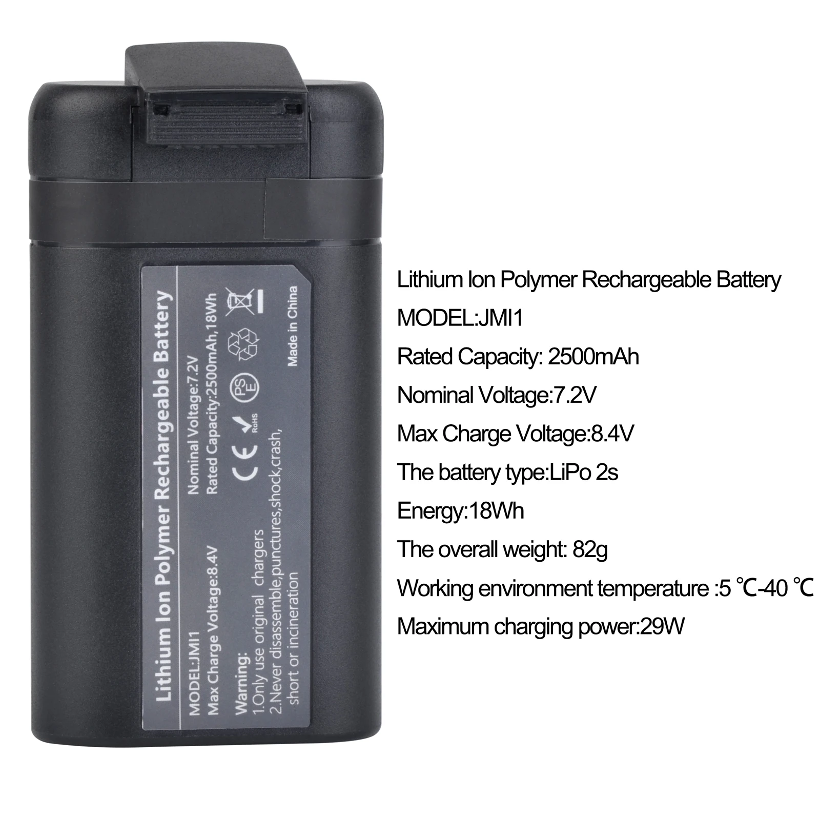 1Pc 2500mAh Drone Battery For DJI Mavic Mini 1 Battery Compatible with Mavic Mini series Intelligent Flight Accessories