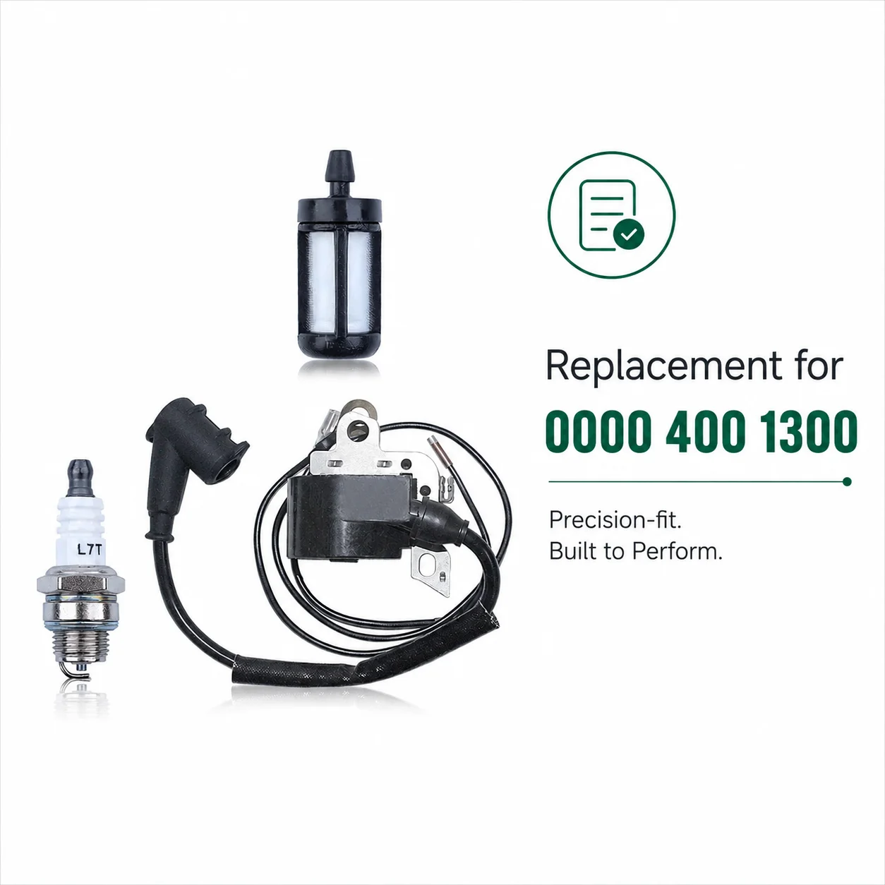 Ignition Coil Spark Plug Fuel Filter Kit For Stihl MS240 MS260 MS290 MS310 MS360 026 OEM 0000 400 1300 Replacement Module