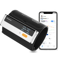 Checkme BP2 Upper Arm Blood Pressure Monitor with ECG Wireless Blood Pressure Machine with Bluetooth ECG and Pulse Oximeter
