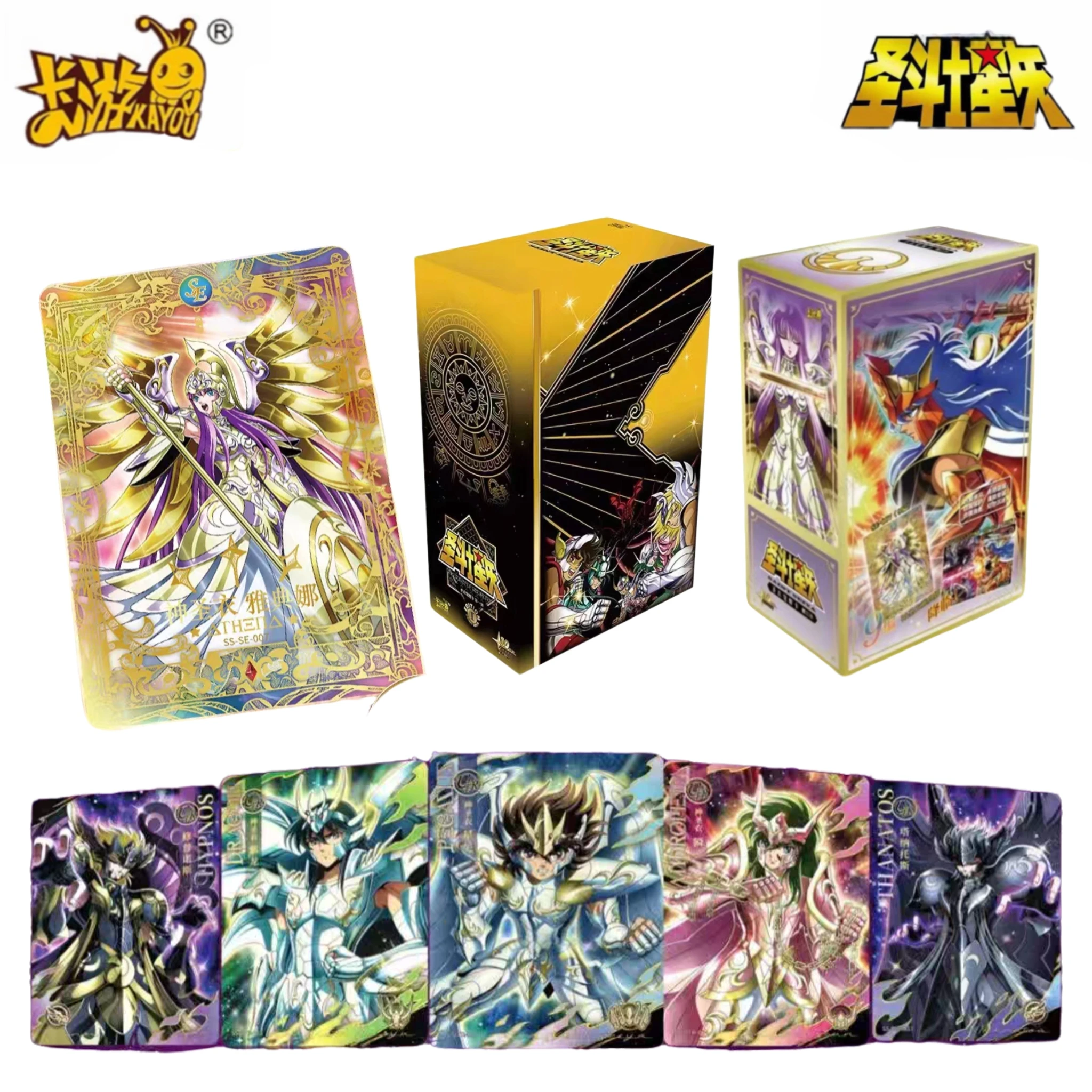 

KAYOU New Saint Seiya Dokho Underworld King Chapter Awakening of The Holy Clothes Ssr Ar Rare Collection Card для аниме-серии