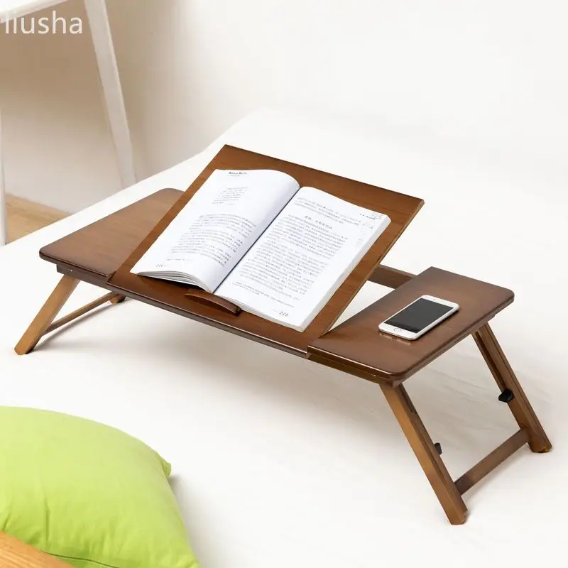 

Folding table small desk on bed computer desk learning to write rectangular dormitory dining artifact rental room bedroom