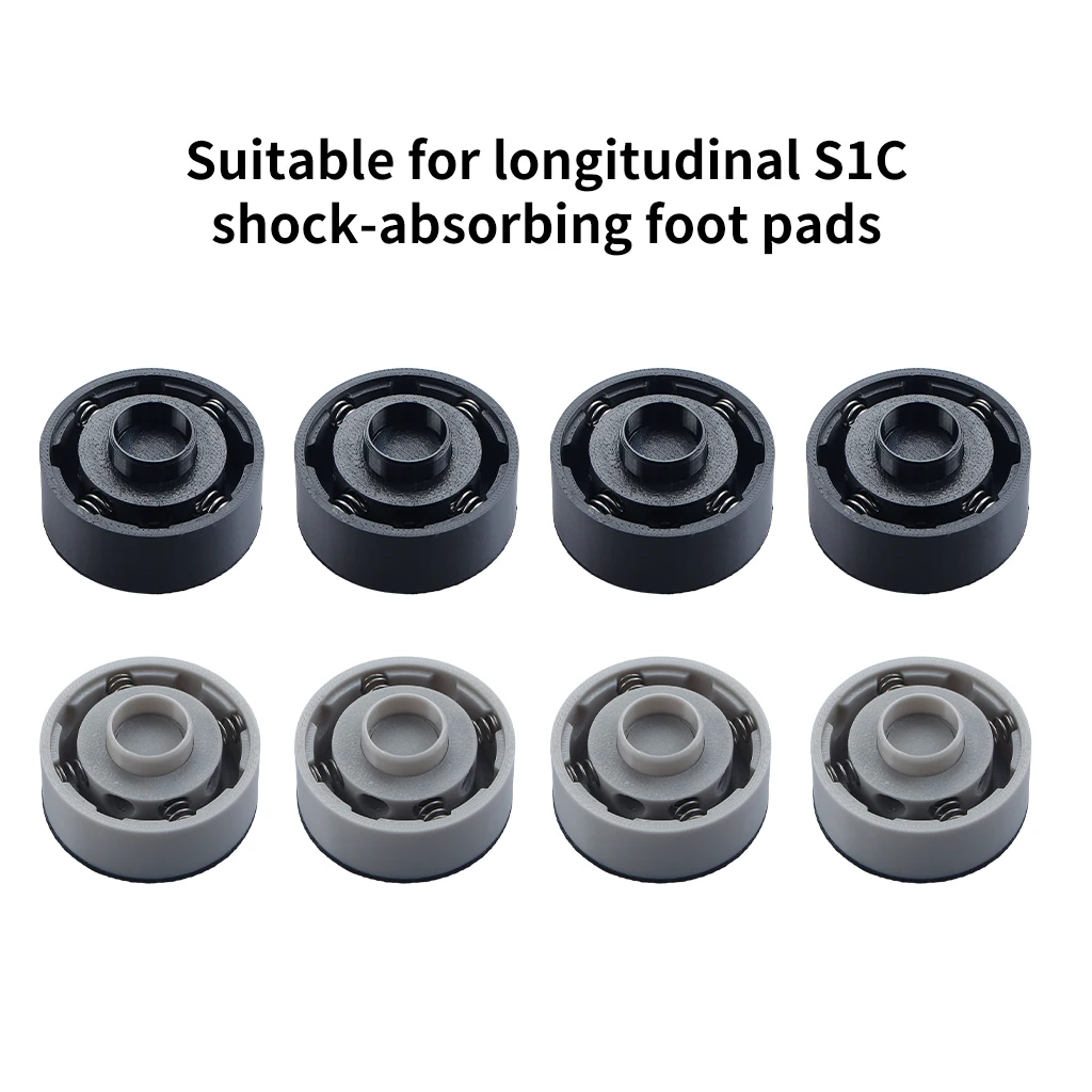 For Anycubic Kobra S1C Shock-Absorbing Foot Pads Upgraded Version Quiet Non-Slip Shock-Absorbing For 3D Printer Parts