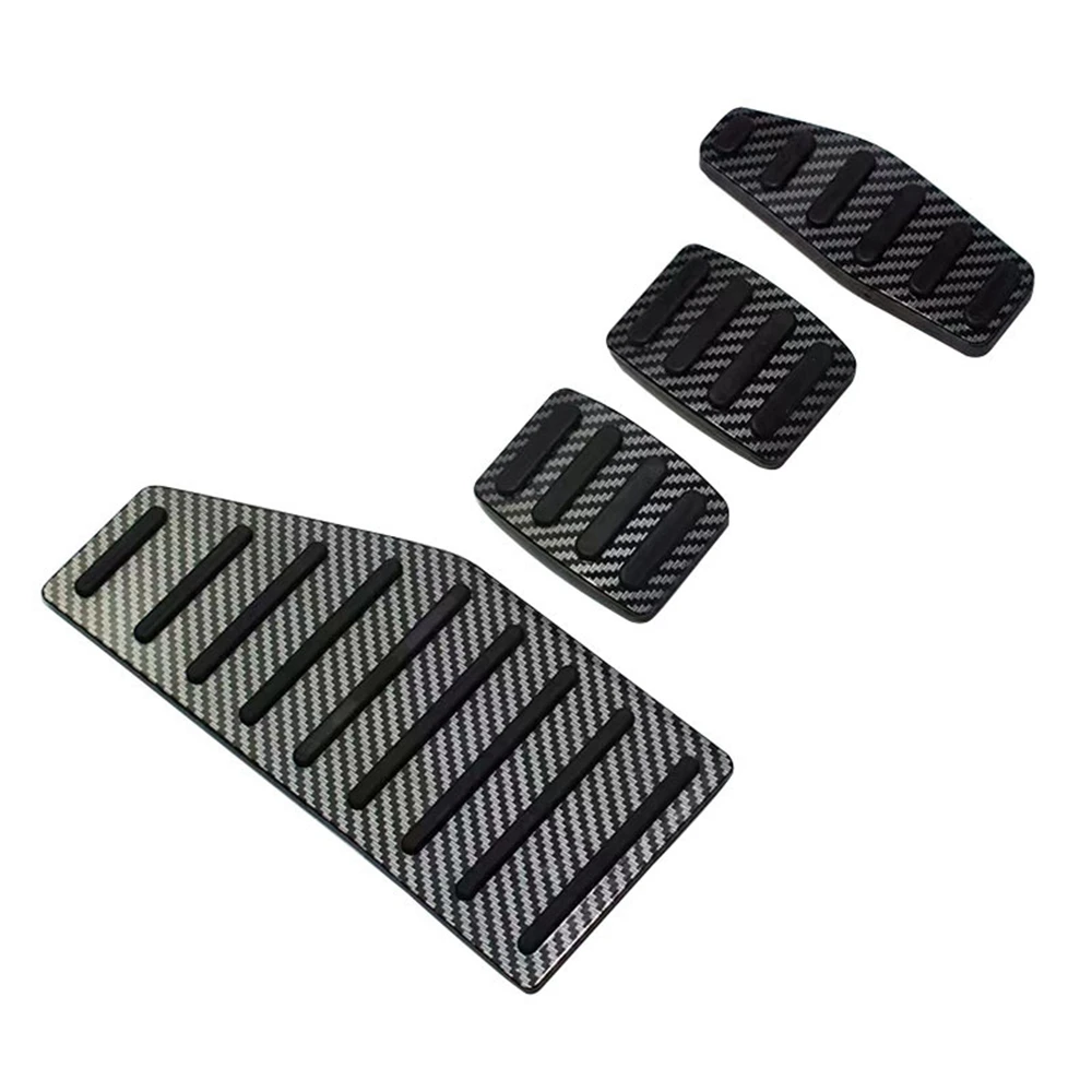 Aluminum Alloy Foot Pedal for Suzuki Jimny 2019-2021 LHD Accelerator Gas Clutch Brake Pedal Rest Pedal Pads Mats Cover