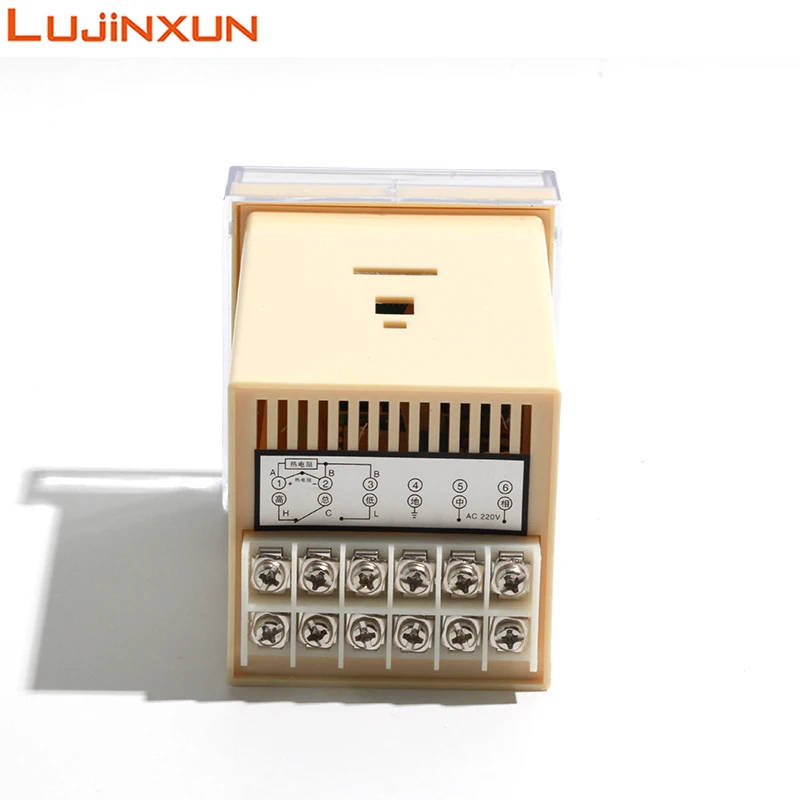 LUJINXUN XMTD-2001 شاشة ديجيتال متحكم في درجة الحرارة ترموستات K/E/PT100 نوع المدخلات ترموستات 0-399C 600C 999C