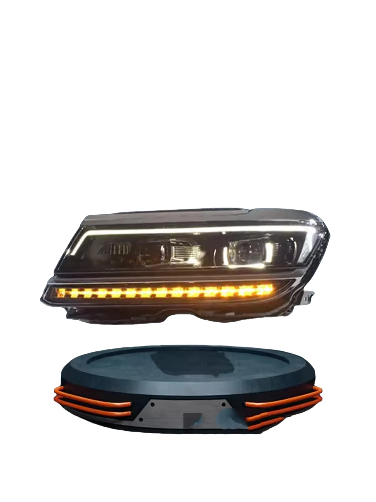 Car Headlight headlamp for Volkswagen vw Tiguan L 17-19 Daytime Running DRL Turn signal