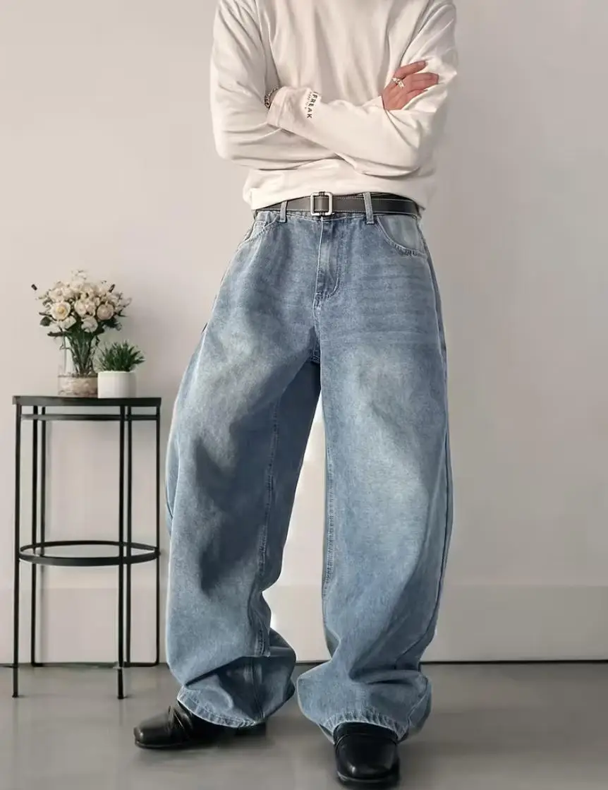 

Мужские джинсы в стиле ретро