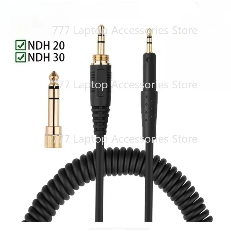 for Neumann NDH 20 30 headphones. Audio cable. Spring wire. Conversion to 6.35mm extension cable.