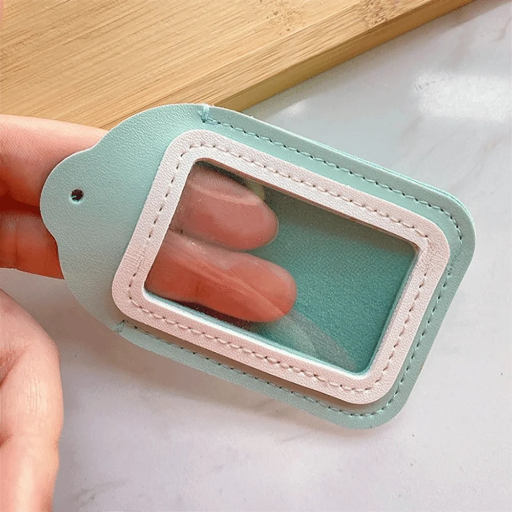 PVC Key Pouch Anti-scratch Protect Compact Small Size Car Remote Key Case Light Luxury Style Key Organizer Purse Daily Carry