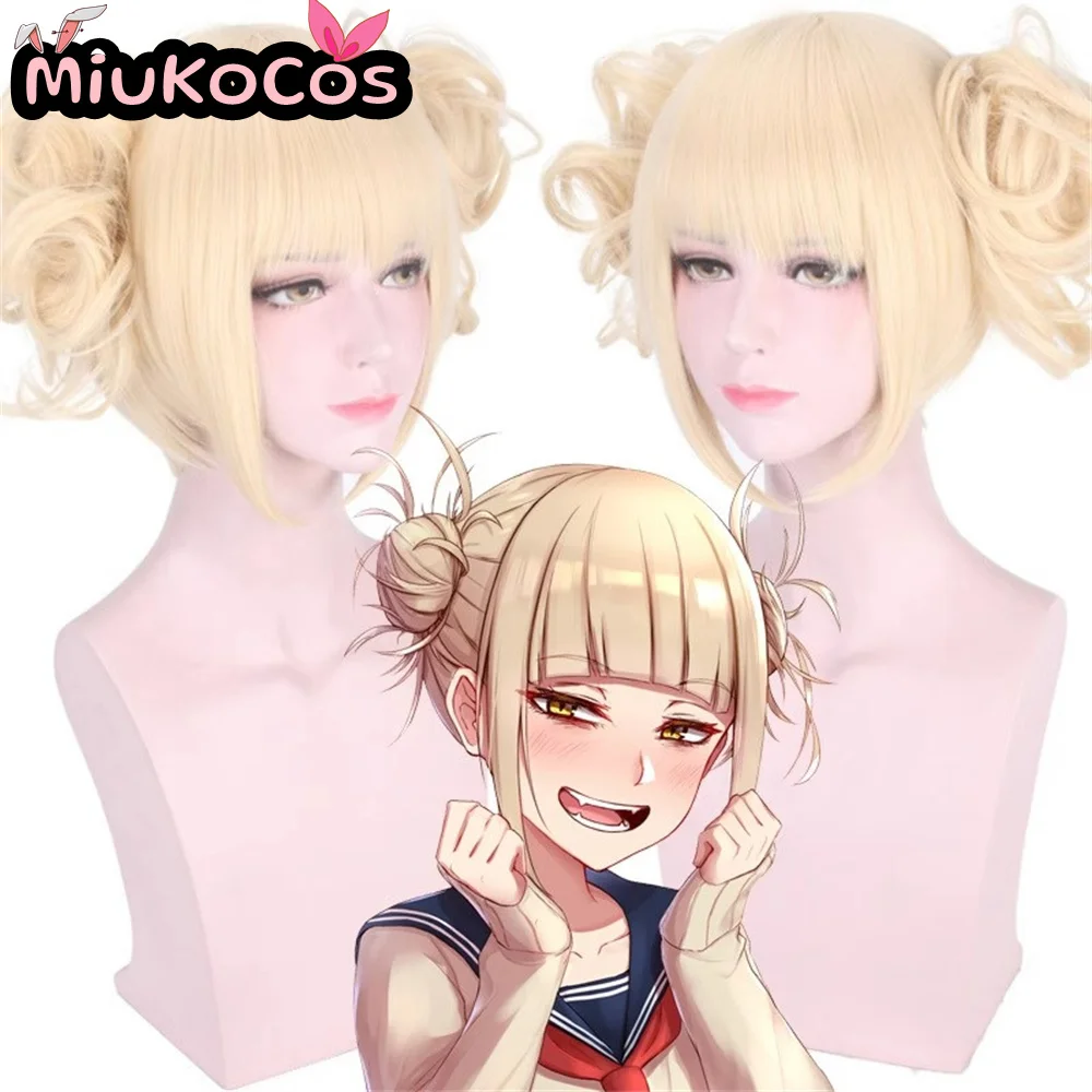 

В НАЛИЧИИ Himiko Toga Косплей Парик MiukoCosplay Аниме My Hero Academia Косплей