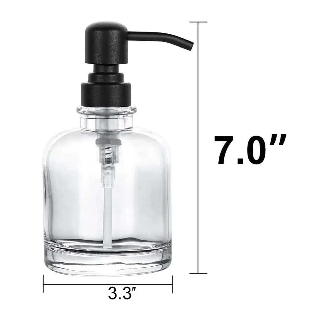 Empty Bath Pump Bottle ​Bathroom Portable Soap Dispensers Refillable Lotion Shampoo Shower Gel Soap Container