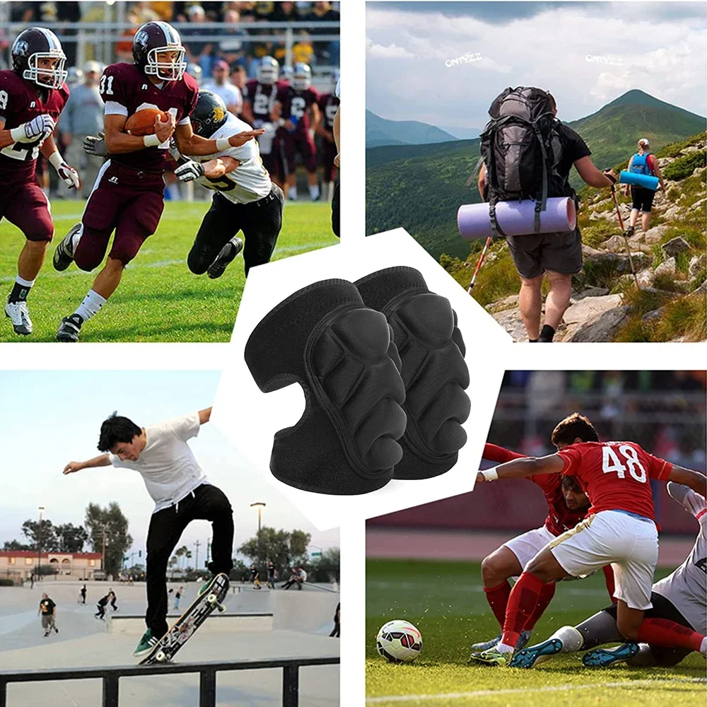 1 Paar Knie-Ellenbogenschützer, Stütze für Radfahren, Snowboard, Rollschuhlaufen, Skateboard, Extremsport, Schutzausrüstung, Knieschoner – Detail 14