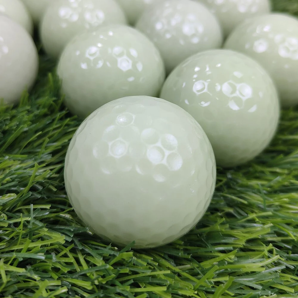 3Pcs Professional Golf Balls Luminous Night Golf Standard Balls Reusable Long-lasting Glow Practice Balls Golf Accessories