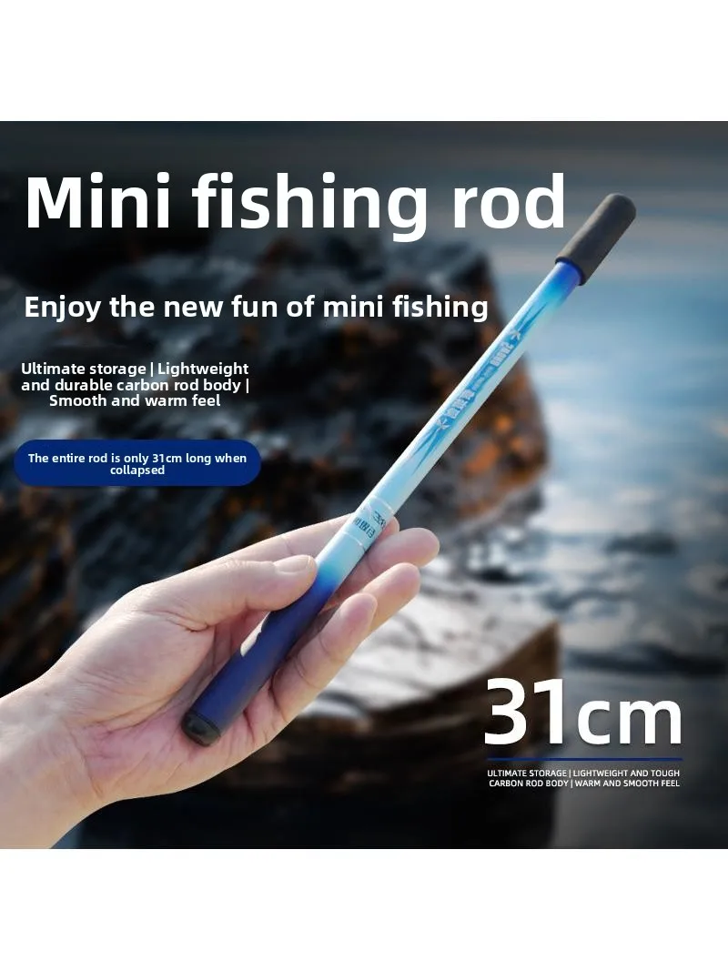 weihai-ultra-short-section-fishing-rod-portable-stream-hand-rod-super-light-hard-carp-and-minnows-fishing-gear-outdoor-campin
