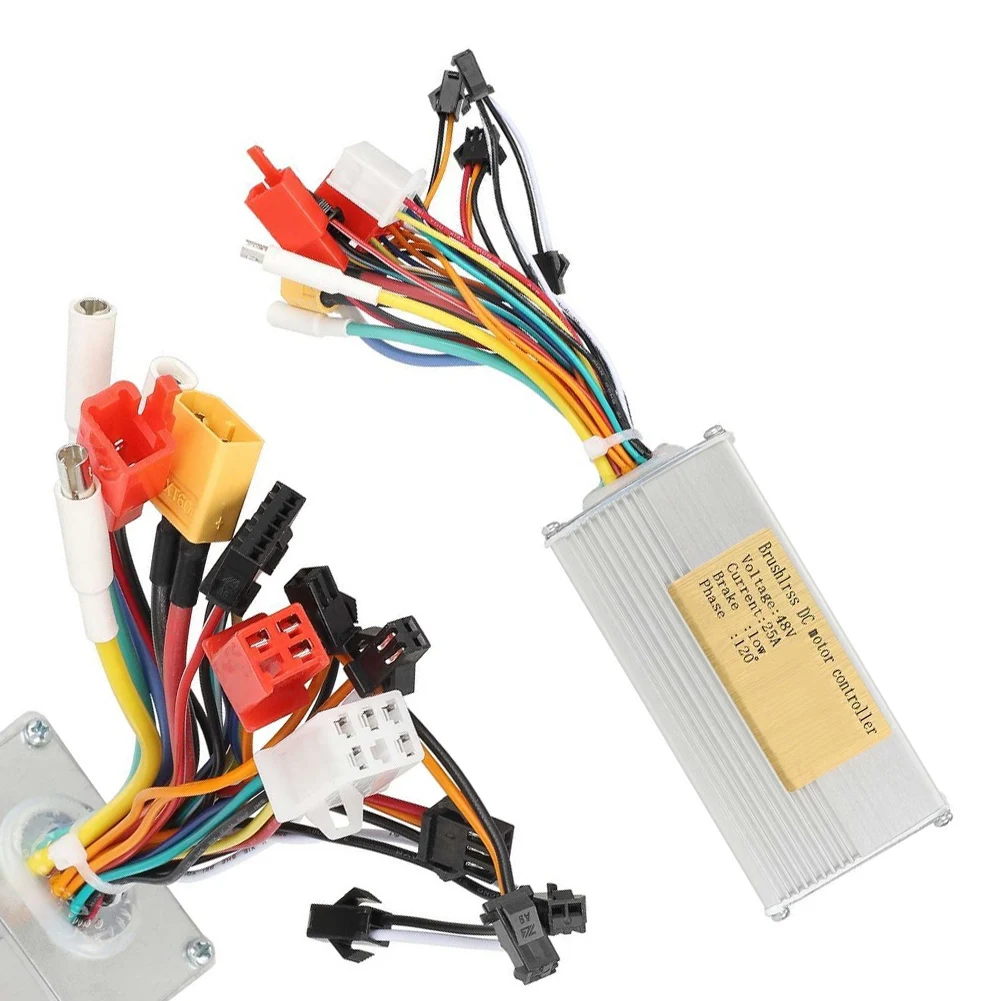 

48V 25A Brushless Motor Controller Aluminum Alloy Drive Key Instruments For Cyberbot Electric Scooter Controller Replacment Part